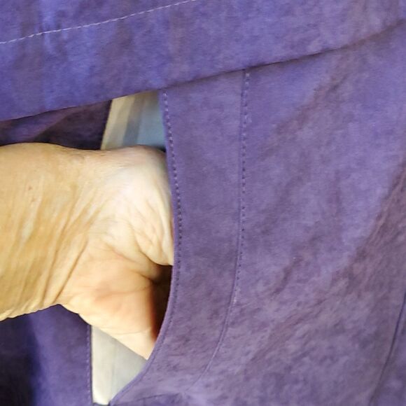 Croft & Barrow purple jacket. Size small, removable hood. SMALL. excelle… - Picture 5 of 14